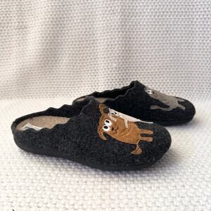 Flexus by Spring Step Charcoal Grey Petlove Indoor Slippers Women 36